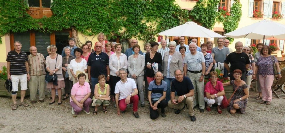 Photo de groupe du Club Cœur et Santé de Saint-Dié