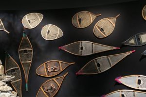 Photo de raquettes amérindiennes - Musée de la Civilsation de Québec