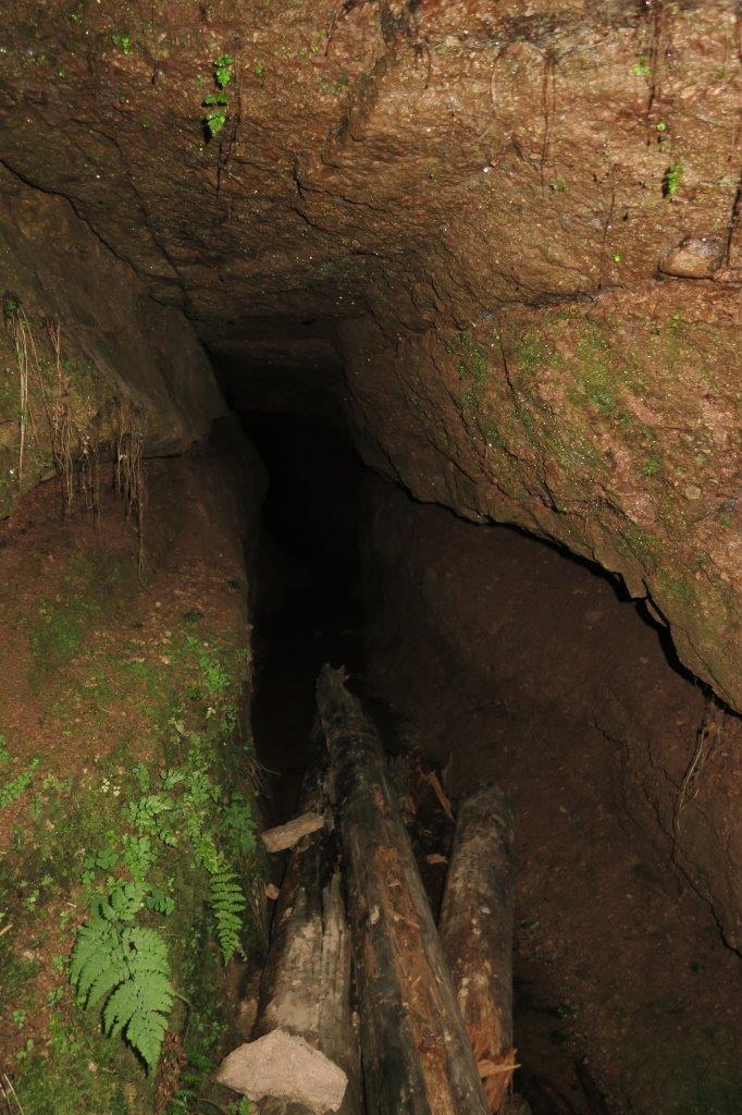 photo de l'entrée de la mine