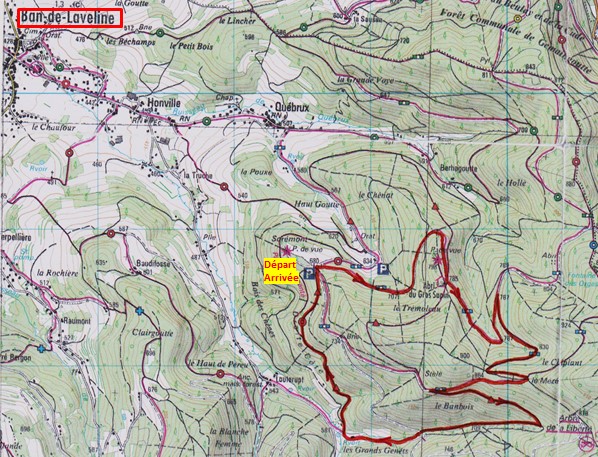 Carte de situation et plan du circuit