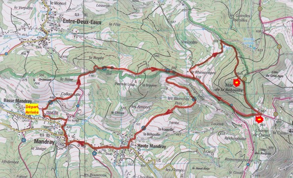 Plan du circuit