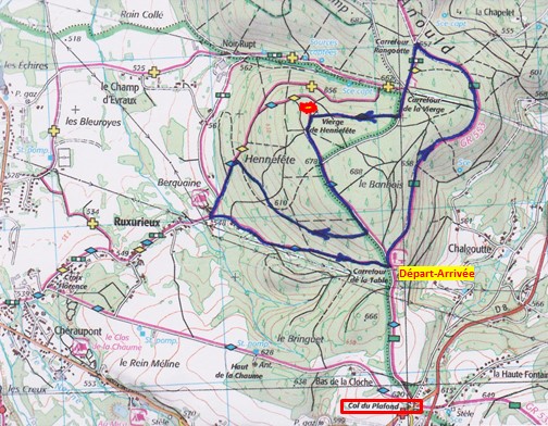 Plan du circuit