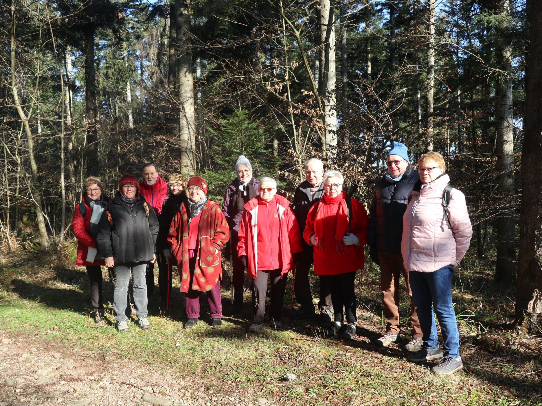 
Marche entre les Trois Fauteuils et le Col d'Anozel le 15 février 2025