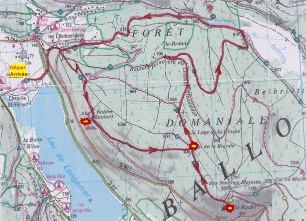 Plan du circuit