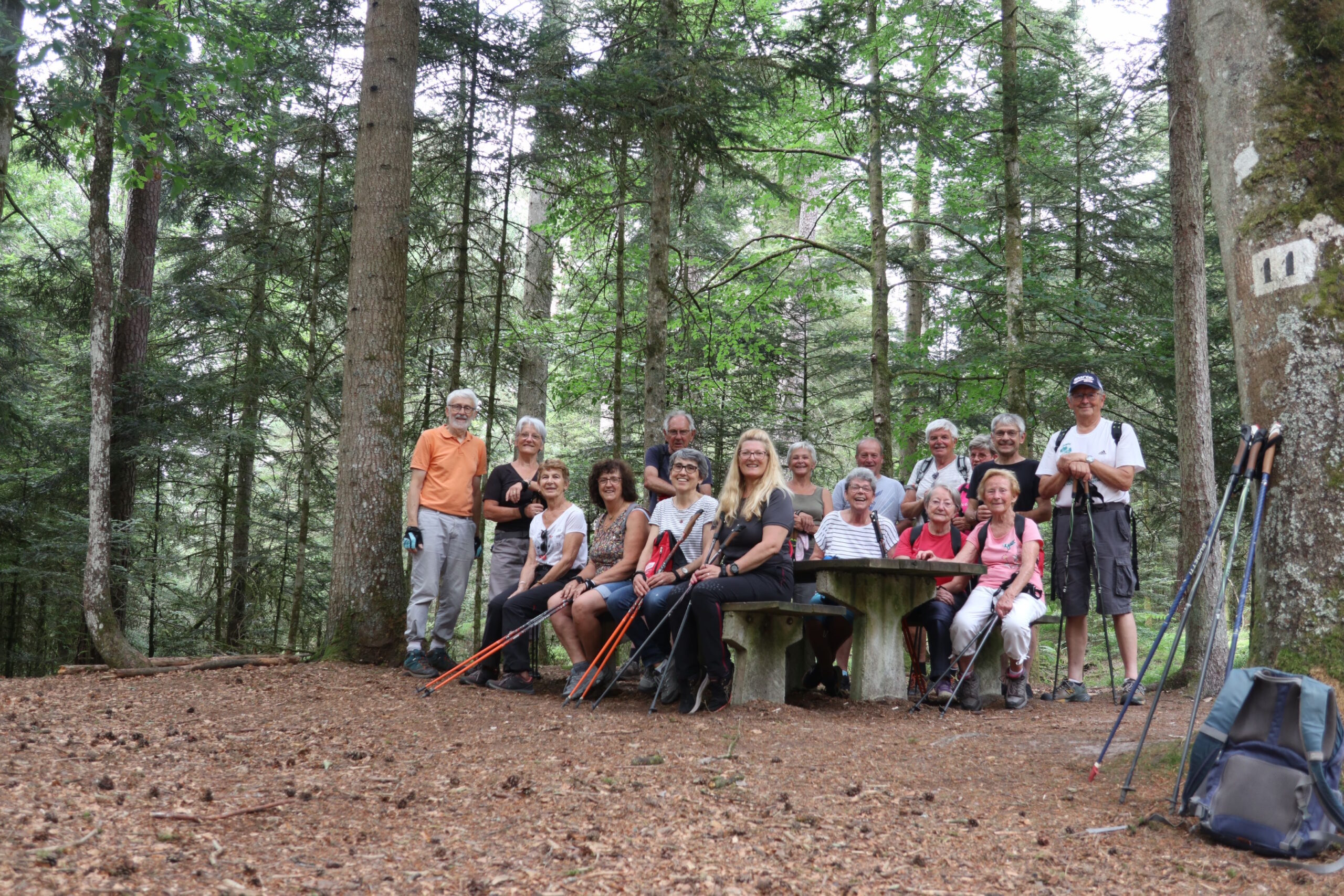 Photo de groupe de la sortie du 23 juin 