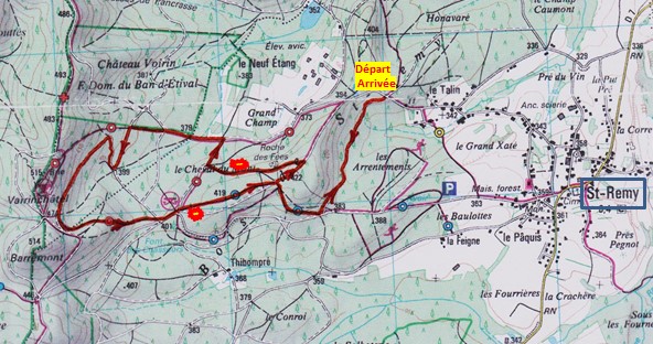 Plan du circuit