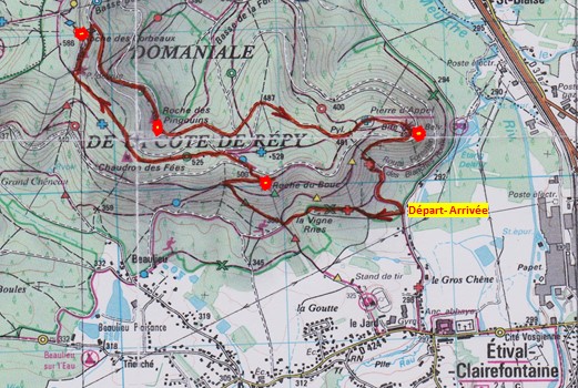 Plan du circuit 