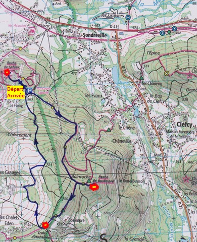 Plan du circuit