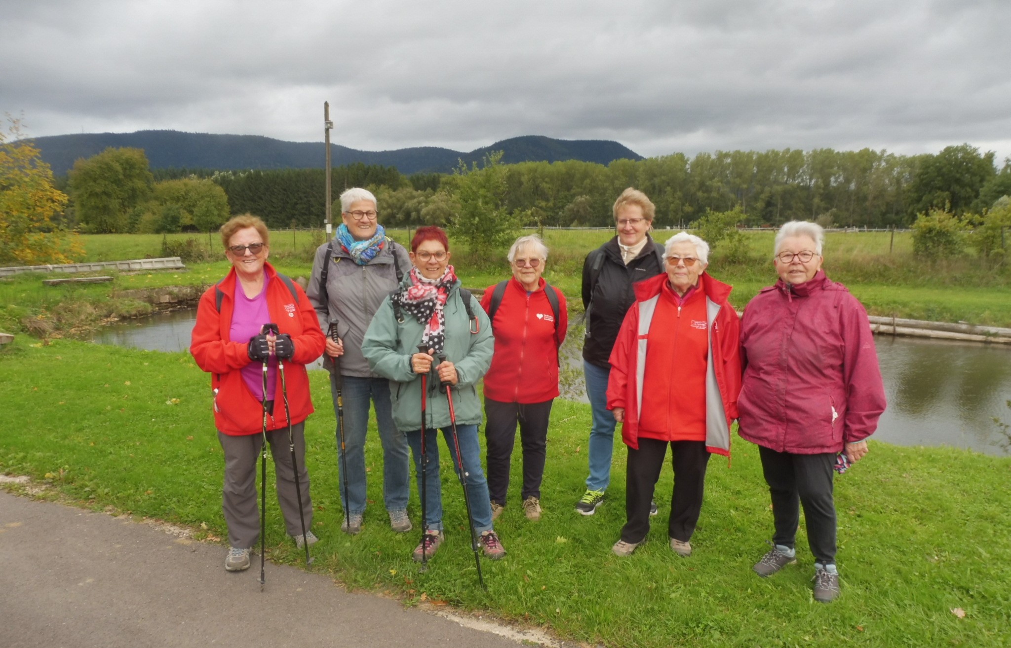 Photo de groupe des marcheurs du samedi 4 octobre