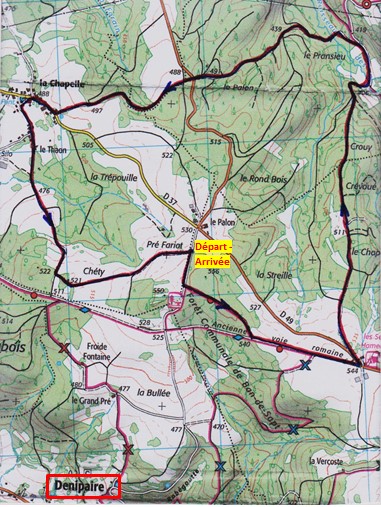 Plan du circuit