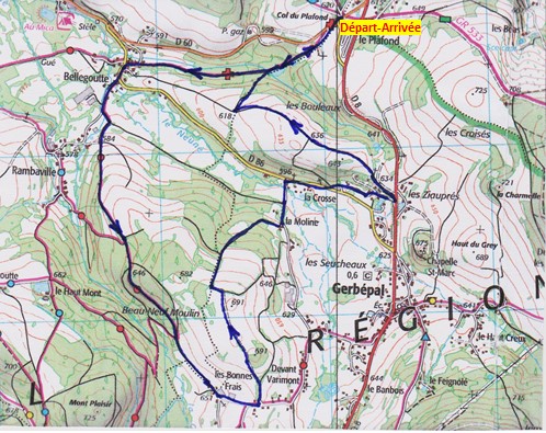 Plan de la marche