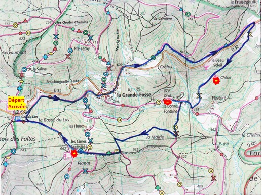 Plan du circuit